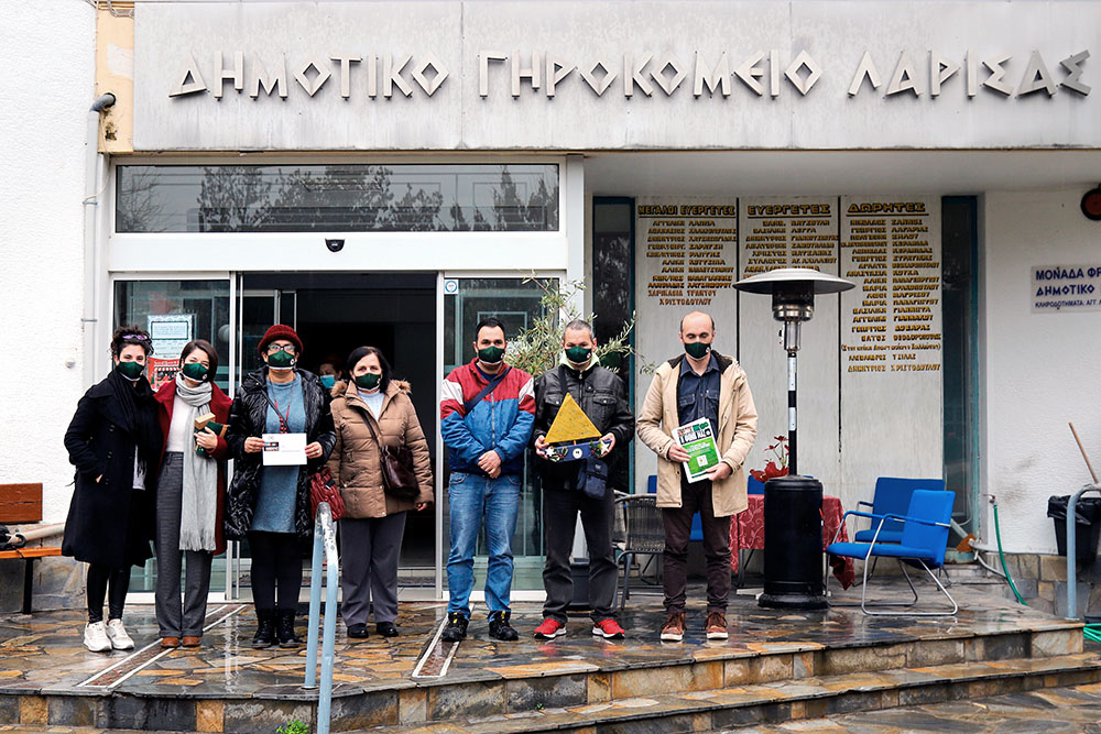 Δράση Αλληλεγγύης της Θ.Ε.Ψ.Υ.Π.Α. στο Δημοτικό Γηροκομείο Λάρισας